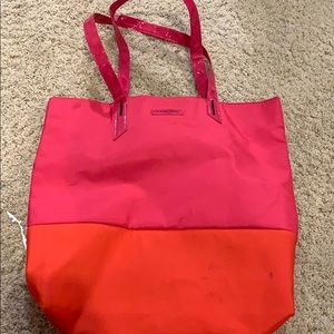 lancome hot pink flamingo bag